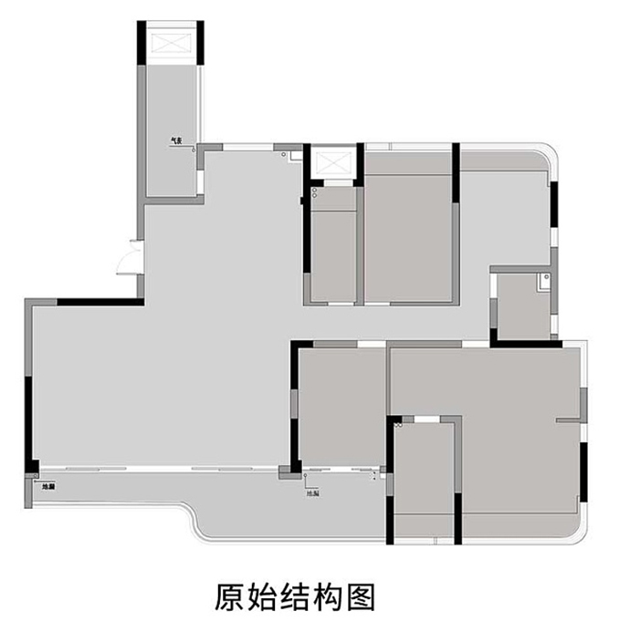 成都大晶裝飾公司185㎡現(xiàn)代四室大平層裝修 溫文爾雅 清眸流盼